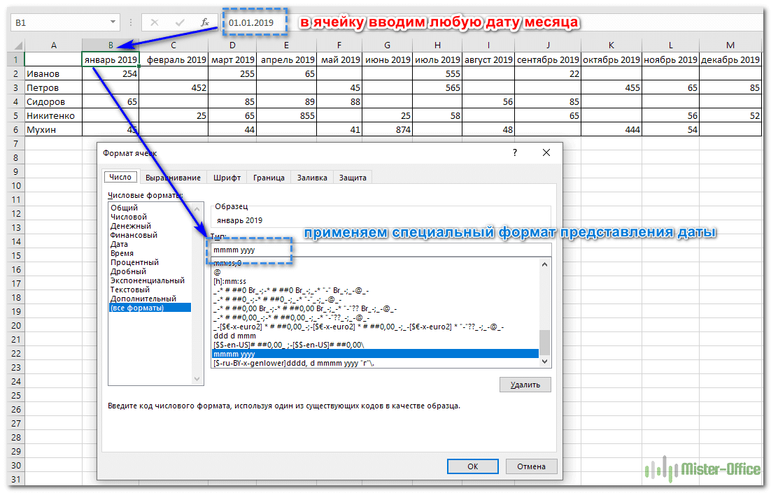 Цвет ячейки в зависимости от значения в excel