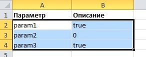 как сделать линии сгиба в Excel