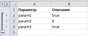 как сделать линии сгиба в Excel