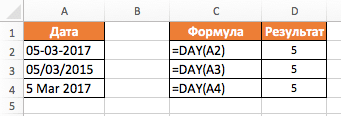 Формат даты год месяц день