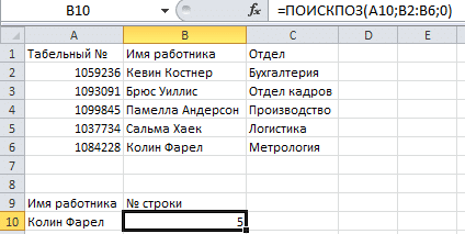 Табельный номер. Формула ПОИСКПОЗ. ПОИСКПОЗ В excel. Табельный номер сотрудника. Функция ПОИСКПОЗ В excel.