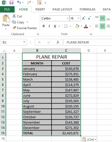 Изменить прописные буквы в Excel