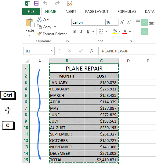 Изменить прописные буквы в Excel