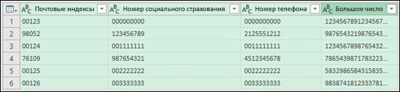 excel заменяет несколько последних цифр нулями