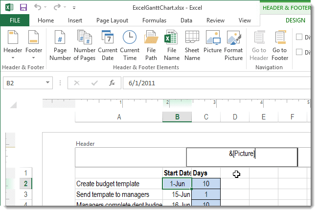 Фоновое изображение в Excel