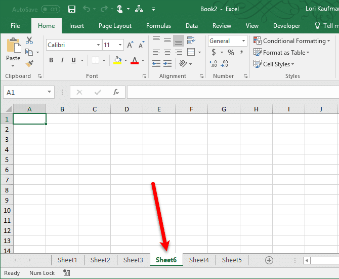 добавить лист Excel