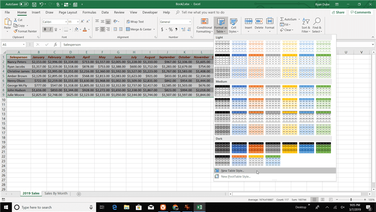 Автоматическое форматирование в Excel