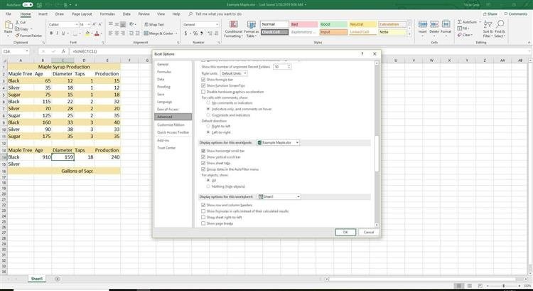 Excel полоса прокрутки макрос